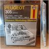 [USED] New and Used PEUGEOT 305 (petrol) Haynes Maintenance Book, Foreign Book