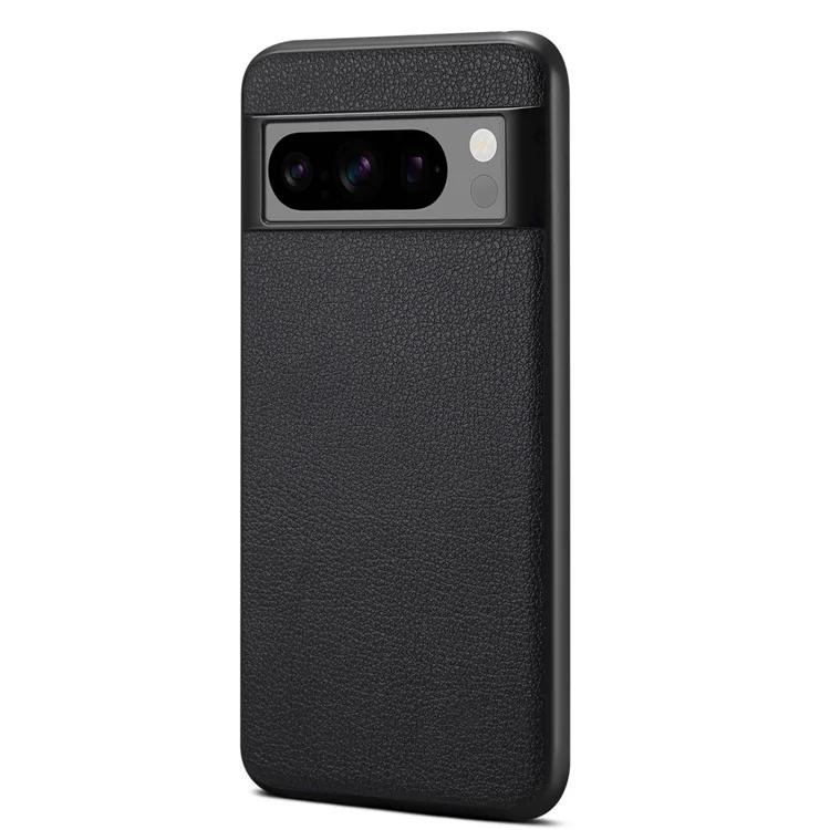 

Для Google Pixel 8 Pro Чехол Anti-Fall PC+TPU+PU Кожа Телячья Текстура Защитный Мобильный Телефон