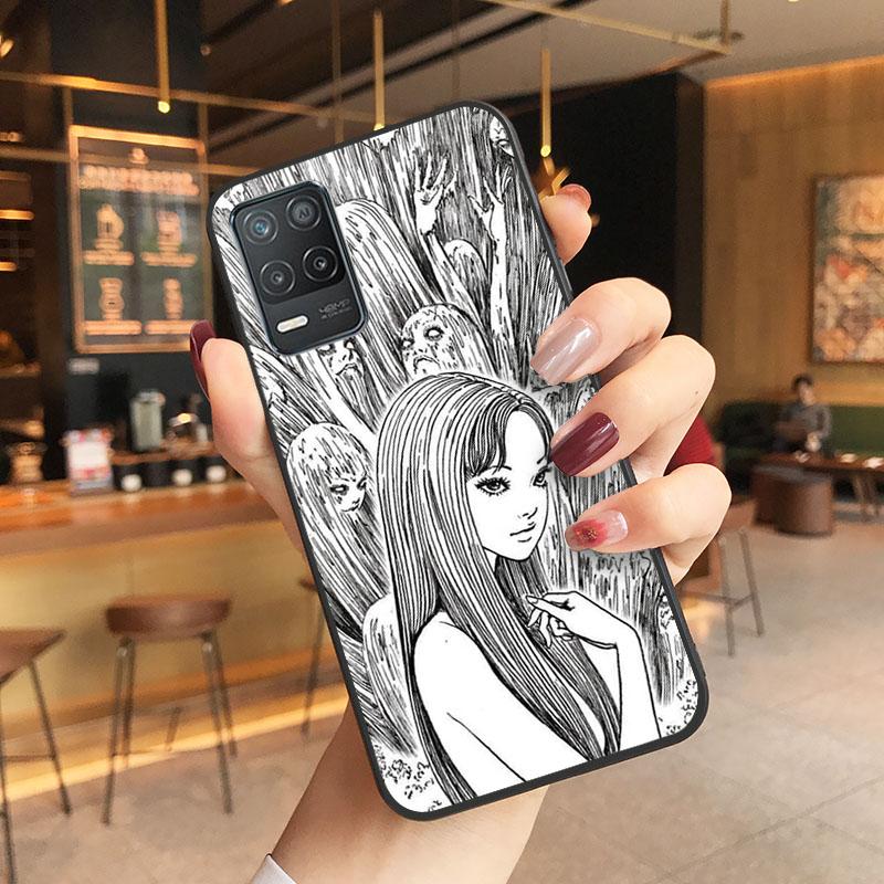 Horror Comic Tomie Phone Case for OPPO Realme GT 2 Pro X2 Pro XT C25S 8 7 6 Pro 6i GT Master C3 C21 C21Y C11 X3 SuperZoom