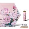New UV Protection Sun Umbrella Flat 60% Portable Small Sunscreen Parasol Oil Painting Female Folding Umbrella Dual Purpose