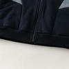 DAVE&BELLA Boys' Fleece-Lined Color-Block Knit Jacket