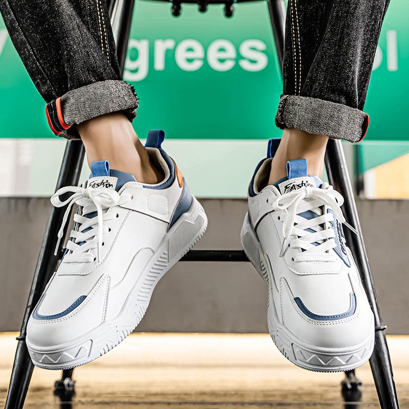 Herren Freizeitschuhe für alle Jahreszeiten Mode Skateboarden Studenten Bequeme Sneaker Jungen Trendige Schuhe mit weicher Sohle Atmungsaktiv