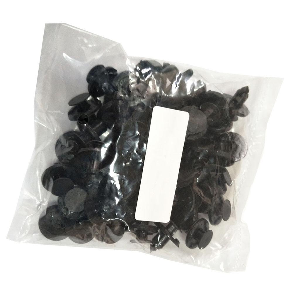 100-Pack Universal Bumper Clips for Nissan, Hot Selling Three-Petal Head Design