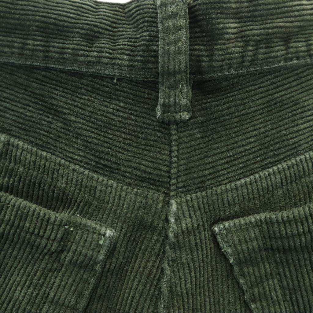 Armani Collezioni Corduroy Pants 38 Green System Women Used