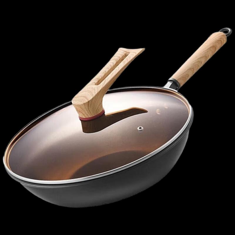 

KOBACH 32cm Non-Coated Iron Stir-Fry Wok