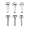 3 Pcs Trumpet Connecting Rod Piston Valve Key Screw for Trumpet Brass Instrument Accessory
