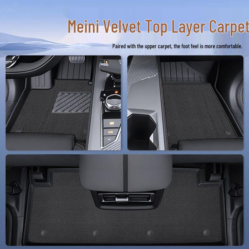 Waterproof TPE Floor & Trunk Mats for Changan Oshan Z6/Z6iDD - Full Coverage