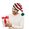 Santa Claus Christmas Knitted Hat Green Red Santa Beanie Hat Leisure   Christmas