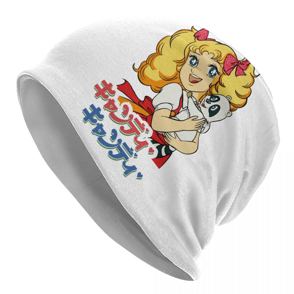 Candy Candy Candice Anime Unisexga Girl Bonnet Homme Hip Hop Knitted Hat For Warm Winter Cartoon Nime And Terence Beanies Caps