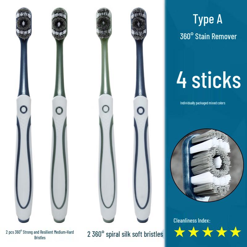Haoci Liangpin 360-Degree Adult Toothbrush
