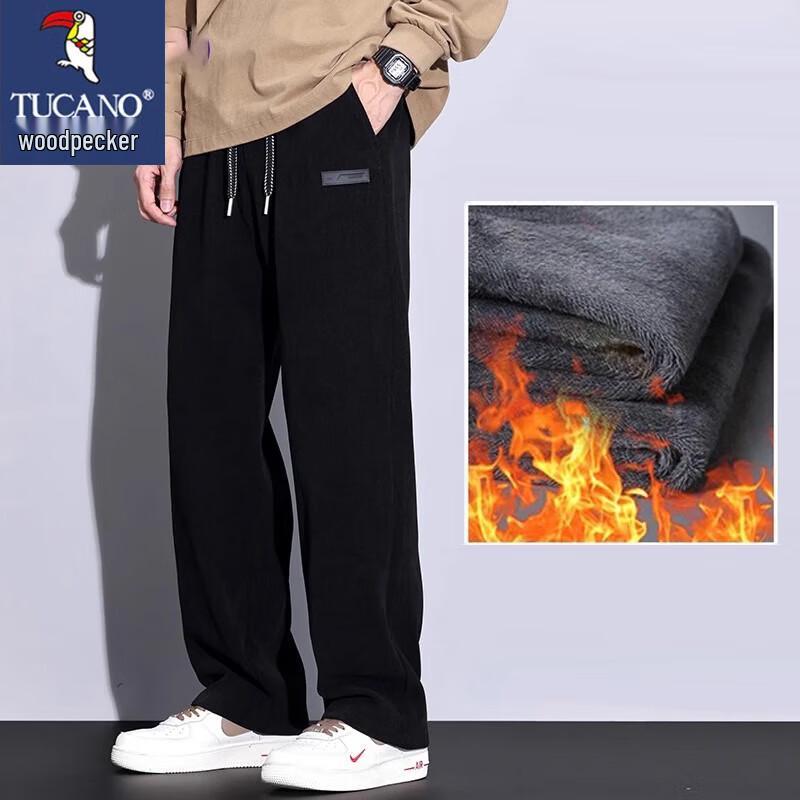 TUCANO Men's Casual Straight-Leg Drawstring Pants