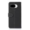 KHAZNEH For Google Pixel 10a Case Genuine Cow Leather Wallet Flip Phone Cover with Stand