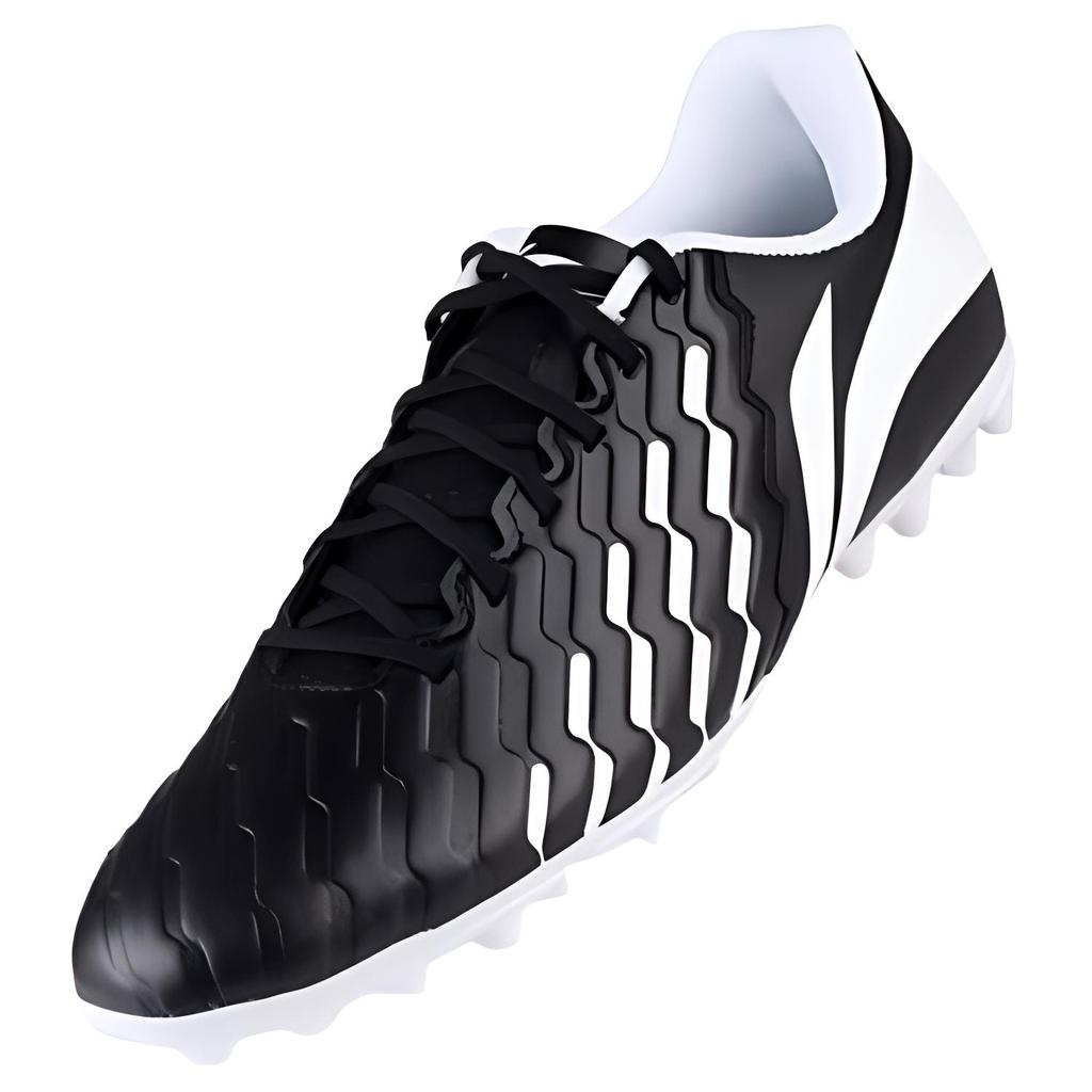 Li Ning Brocade MG Multi Ground Artificial Turf Synthetic Leather Cushioning, Wear Resistant Soccer Shoes Men's Black YSFU005-11