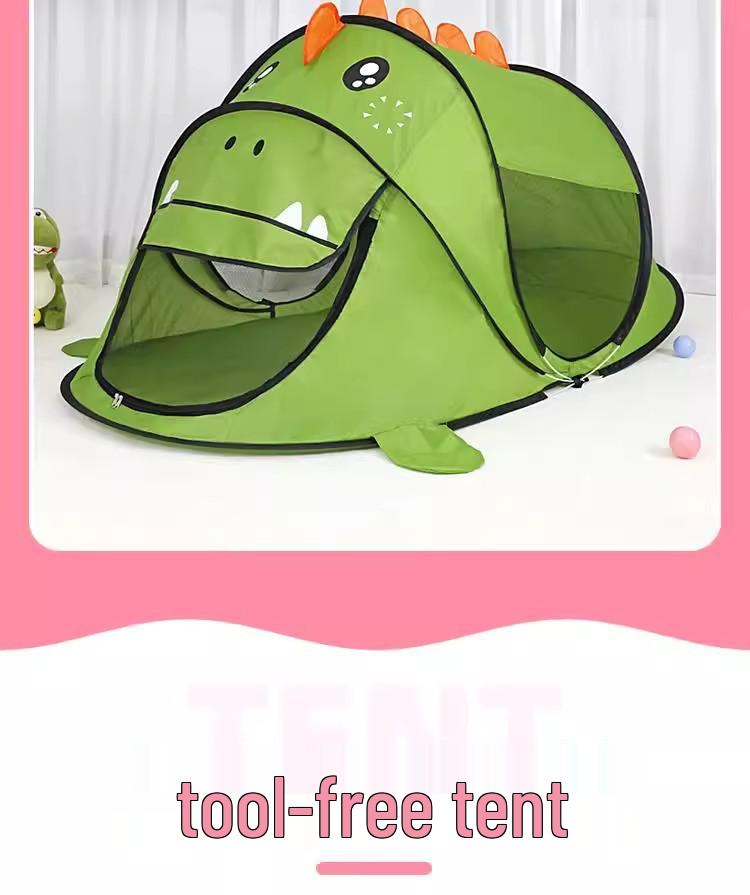 New Model Kids' Quick-Open Sunshade Tent: Portable & Folding for Indoor/Outdoor Use