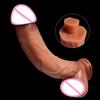 Velké realistické dildo Měkký silikonový penis Skin Feel Cock Ženský masturbátor Anální kolík Obchod Sexuální hračky pro dospělé Strapon Dilda pro ženy