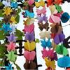 180cm 3D Colorful Banners Star Heart Round Flower Butterfly Shape Hanging Paper Wedding Party Birthday Decoration  Floral String