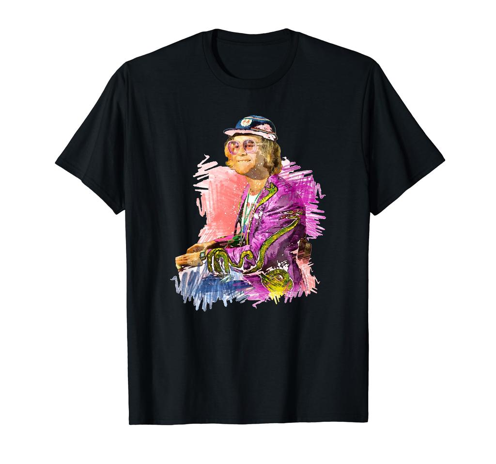 TV Times Flamboyant Elton John 1977 T-Shirt
