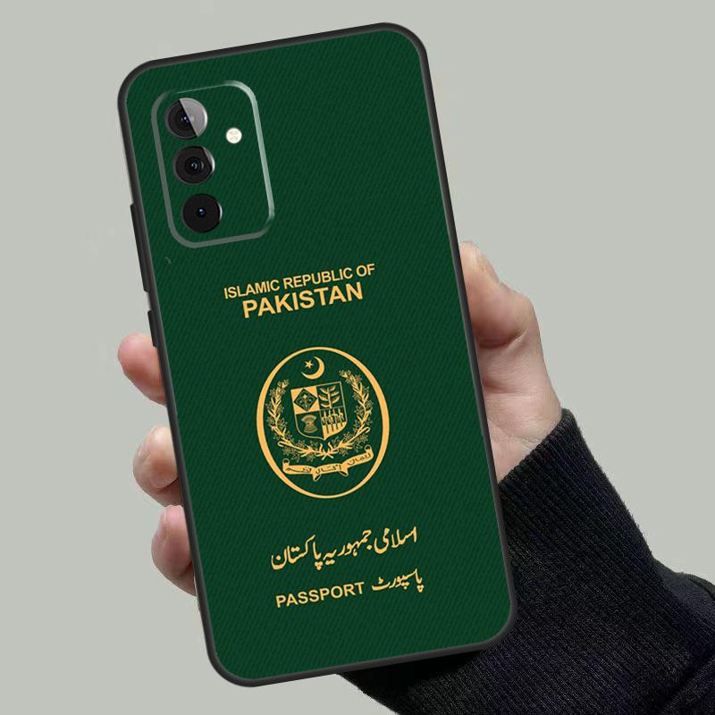 Pakistan Flag Case For Samsung Galaxy A54 A34 A14 A36 A56 A06 A13 A53 A32 A12 A22 A52 A35 A17 A16 A55 A15