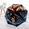 Compass Globe Map: Nautical Design for Adventure LoversUmbrella, Portable 3-Fold Compact Umbrella,Christmas Gift ES577