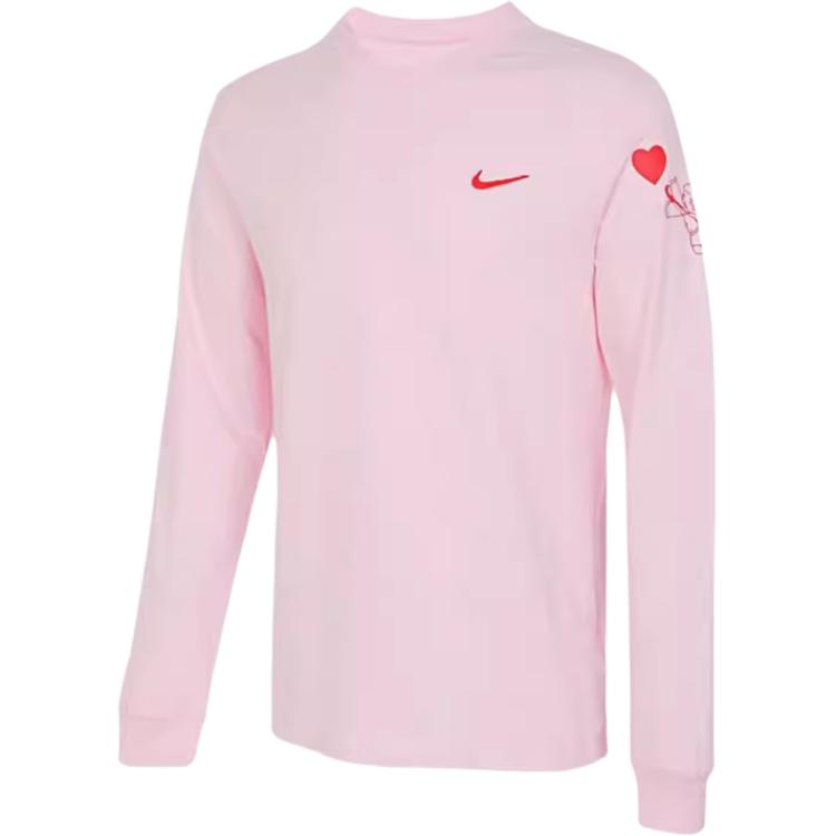 Nike Sportswear Men s Long-Sleeve T-Shirt Pink FV3994-663 XL