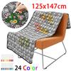 DIY Coloring Blanket with 24 Colored Markers Creative Personalization Pattern Blanket Stress Relief Unique Paint Art Decor Gift