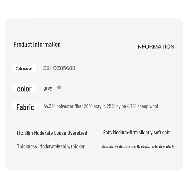 Olrain Women's French Style Faux Two-Piece Knit Top