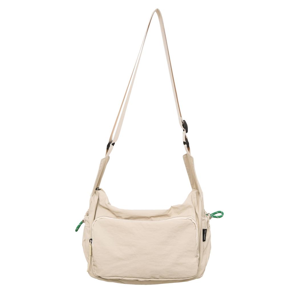 Modna Torba Casual na Jedno Ramię z Blokowaniem Kolorów, Plecak Męski, Torba Crossbody, Damska o Dużej Pojemności