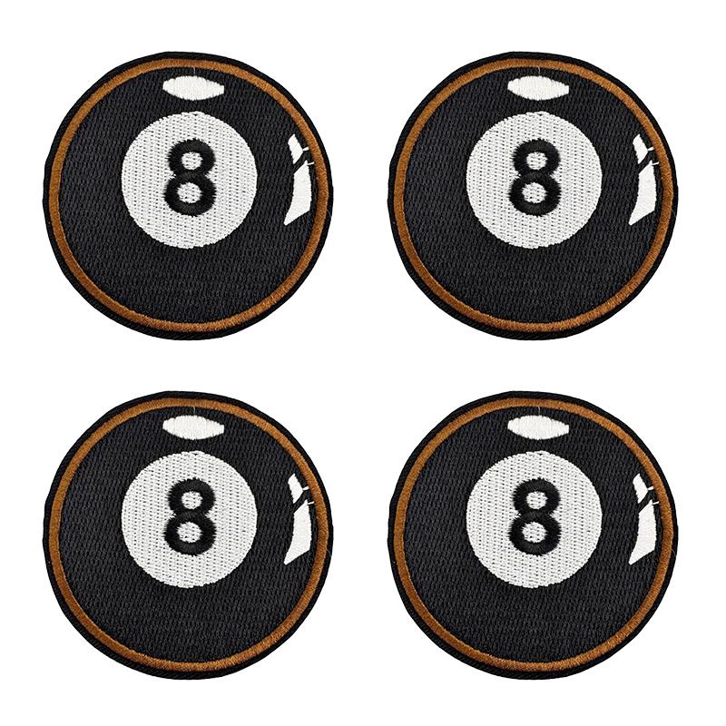 10pcs /Lots Western Cowboys Embroidered Patches Letter Patch Iron On Patches For Clothing Thermoadhesive Patches Jackets Hats Diy 