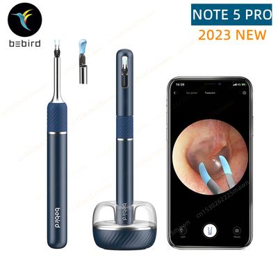 Bebird Note5 מקלות אוזניים חכמים ויזואליים פינצטה אנדוסקופ דיוק גבוה מנקה אוזניים מצלמה מיני אוטוסקופ טיפוח הבריאות מנקה אוזניים