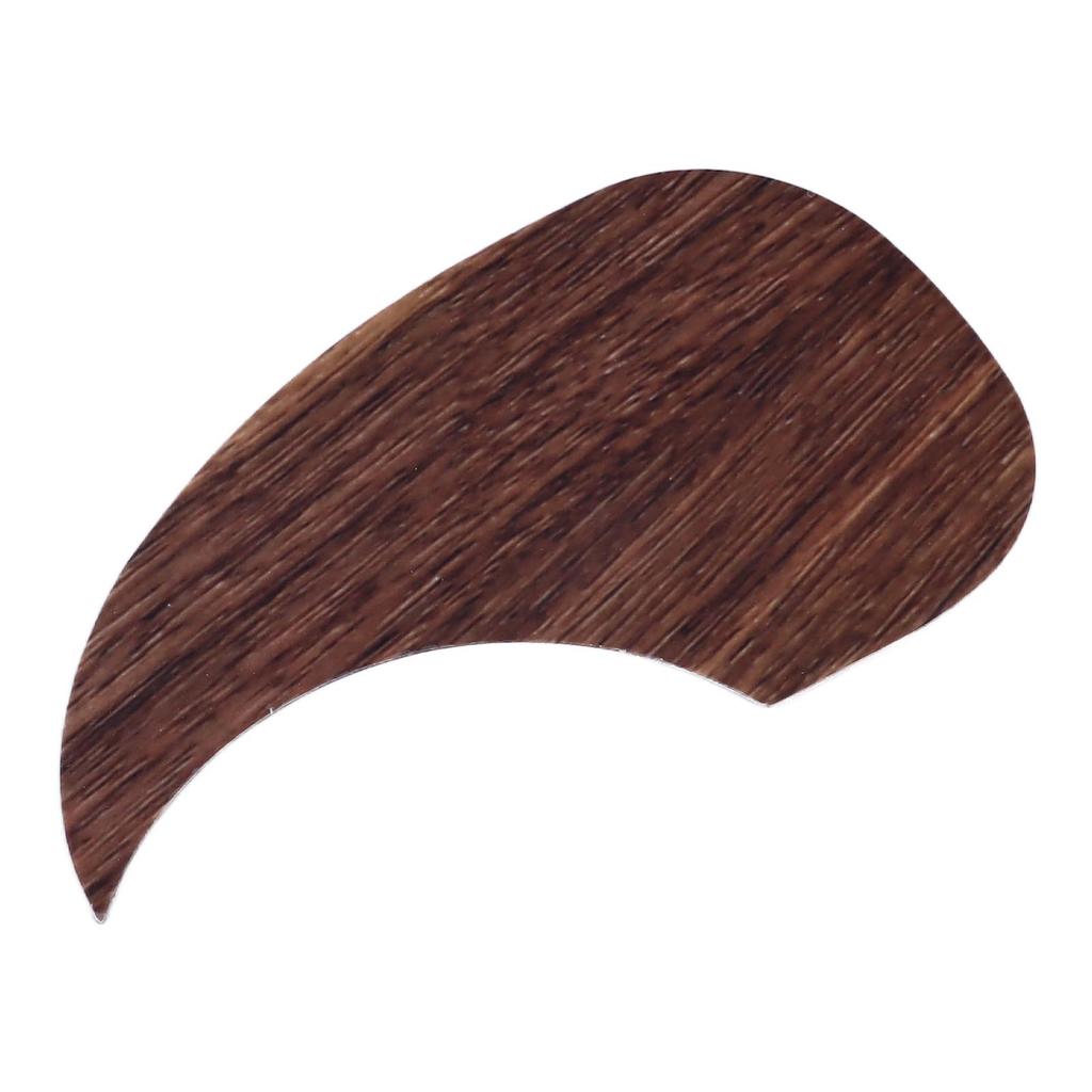 Acoustic Guitar Pickguard PVC Wood Grain Pattern Durable 3D Pickguard Scratch Plate Water Drop Shape