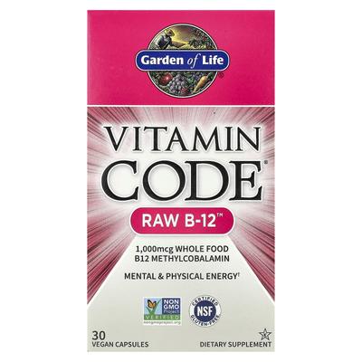 Vitamin Code, Raw B-12, 30 Gemüsekapseln