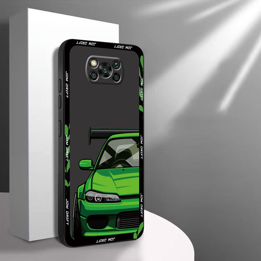 Funda Phone Cover Case for Xiaomi Poco F8 C50 X7 X3 X4 X5 Pro C71 F3 M5 M7 Pro M3 M4 C75 F1 C61 Super Car
