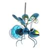 Courtyard Decoration 3d Solar Simulation Outdoor Garden Hanging Ornaments Waterproof Colorful Bee Iron Decoration Pendant
