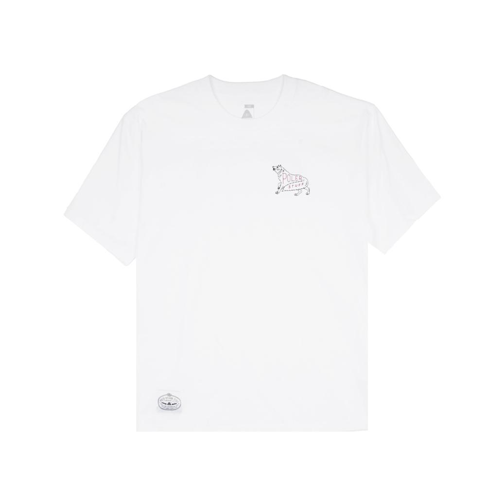 Polar Staff Wolf Tee White L