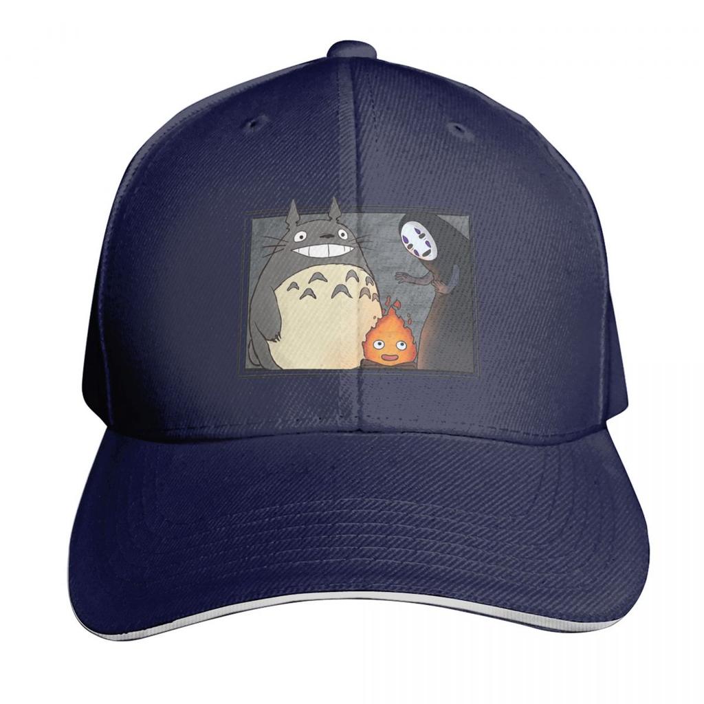 Three Ghibli Friends Cap Fashion Casual Baseball Caps Adjustable Hat Hip Hop Summer Unisex Baseball Hats Polychromatic