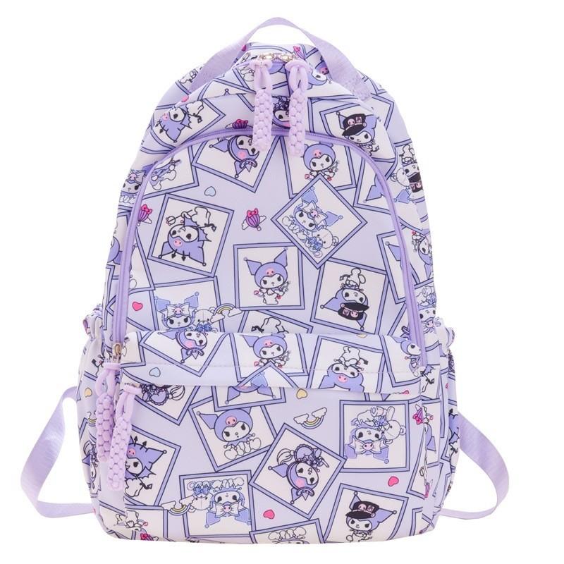 Large Capacity Cartoon Backpack For Boys And Girls Perfect For School And Travel Kuromi