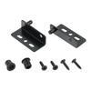 2Pcs Pivot Hinges w/ Bushing Heavy Duty Concealed Shaft Door Hinges For Wood Doors Drawers Cabinet Wardrobe Furniture Hardware