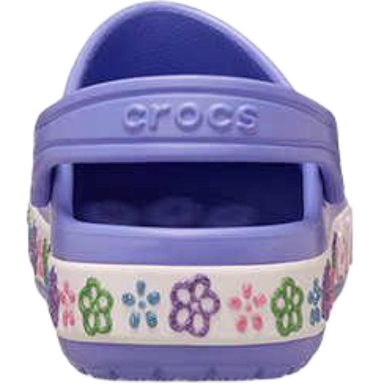 Crocs Bayaband Clog Abrasion Resistant Low Top Children's Sandals Purple