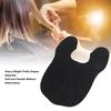 Hair Cutting Pad Black Waterproof Silicone Large Size Salon Hairdressing Hair Cutting Collar