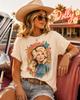 Maglietta Tributo a Dolly Parton, Maglietta Vintage Musica Country, T-shirt Grafica Western Retrò, Maglietta Country Girl Comfort Colors, Regalo Ispirato a Dolly