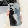 For Oppo F21 Pro 4G Case Reno7 4G CPH2363 Stylish Candy Painted Cover Soft TPU Phone Case For Oppo Reno8 Reno 7 F21Pro 4G Fundas