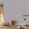 Wallpaper Fabric Pattern Gray, Light Gray and Graphite 50x1000