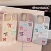 Retro Bow Apple 16 Mobile Phone Case 17 for Iphone15promax Anti-drop 14 Sweet Girl 13 Silicone Soft