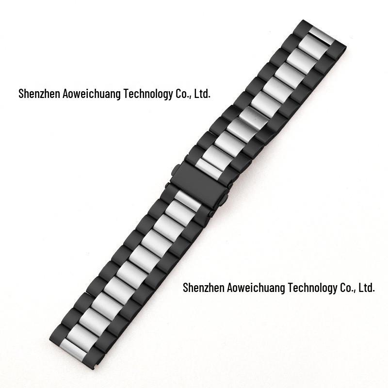 Universellt Metall Rostfritt Stål Klockarmband för Apple, Samsung, Huawei