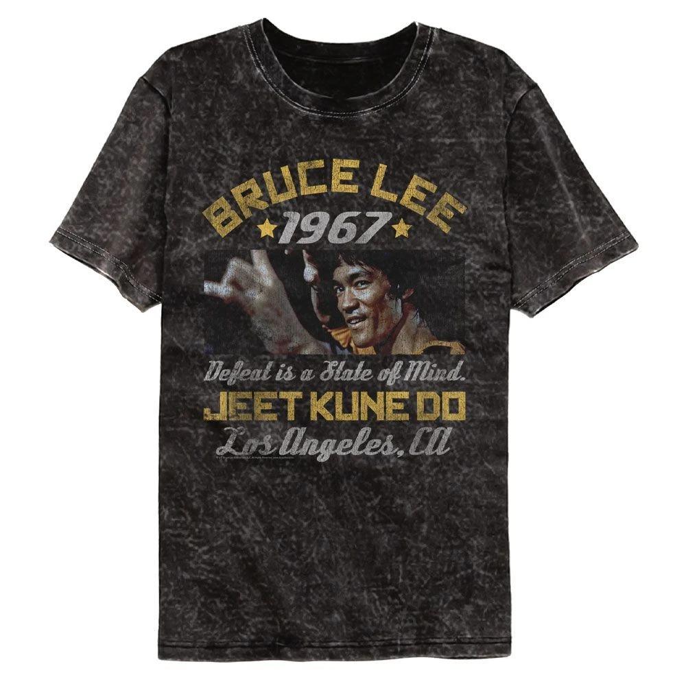 Bruce Lee Box Smirk Colortone Mineral Wash Icon  Children s T-shirt 100