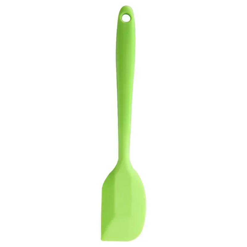 Multiple Color Silicone Baking Spatula Heat-Resistant Non-stick Cooking Kitchen Utensils Non-deformable Soft Baking Spatula