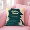 Tv Suspenseful SSherlock HHolmes Cushion Cover Pillow Case Soft Skin Friendly Fabric Comfort  Concealed Zipper