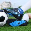 Football Boots Are Lightweight To Wear / Take Off with Rotating Buttons/ Rubber Soft Soles They Are Also Training Shoes Artificial Turf Soccer Shoes