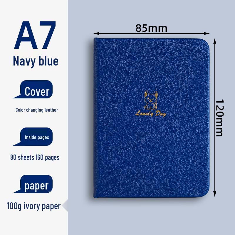 A7 Mini Pocket Notebook - Portable and Handy for Students