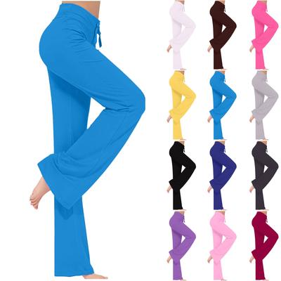 Moda Slim Fit Pantolon Spor Rahat Pantolon Yoga Pantolon Fitness Pantolon